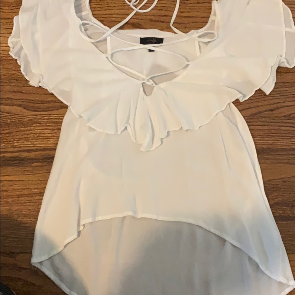 White Loose Shirt